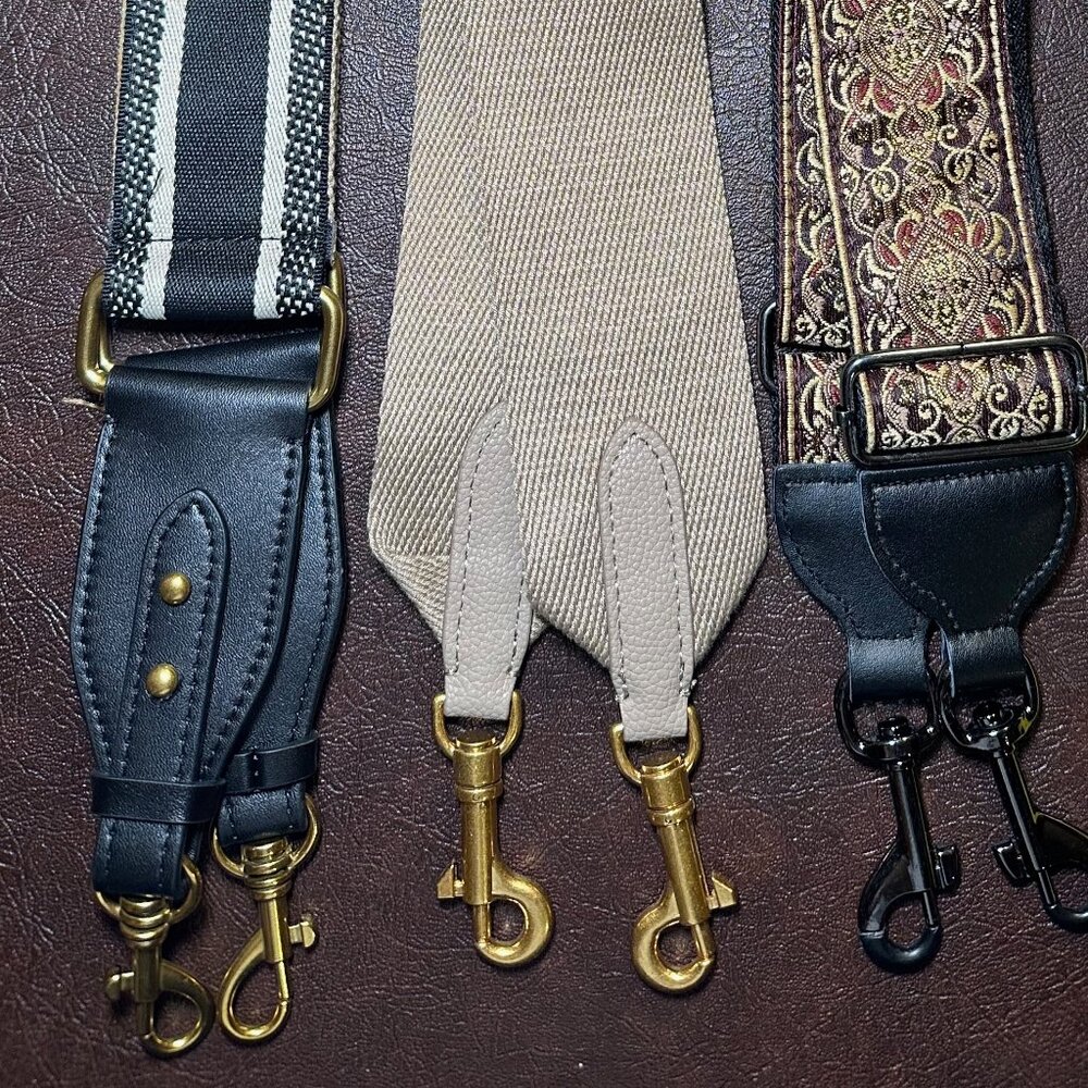 Lot of 3 Handbag Straps, Like new